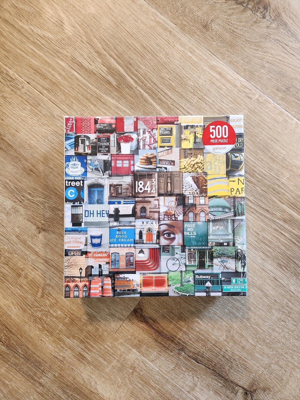 Galison New York In Color 500 Piece Puzzle